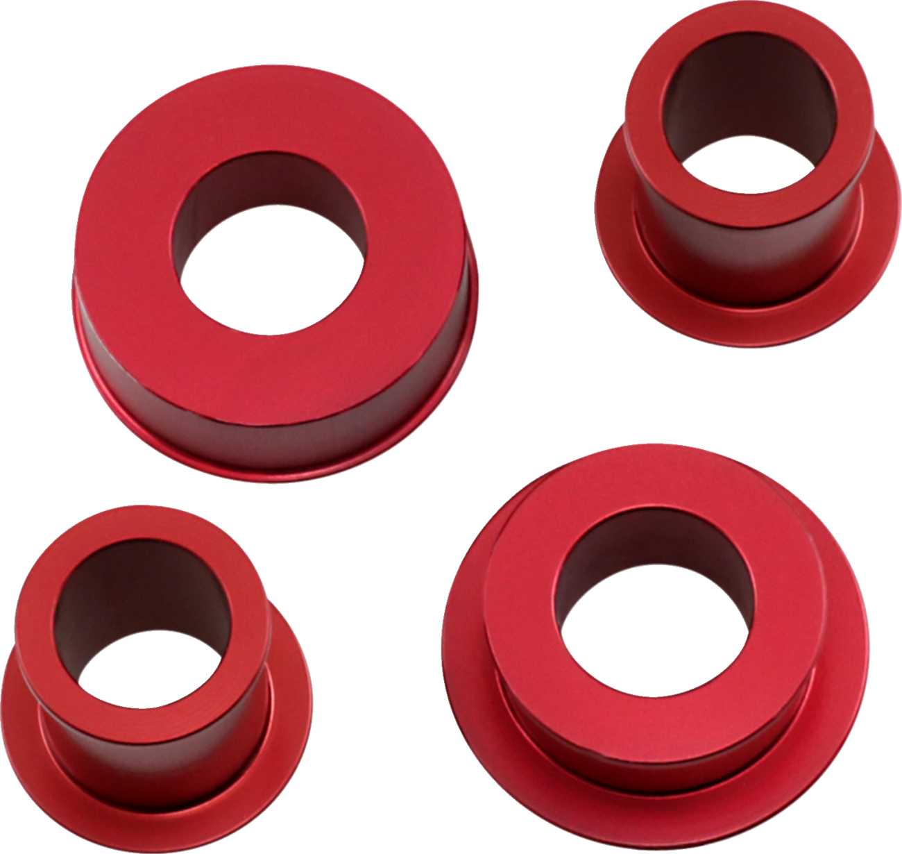 Driven racing Wheel Spacer - Captive - Red - Kawasaki Ninja 300R