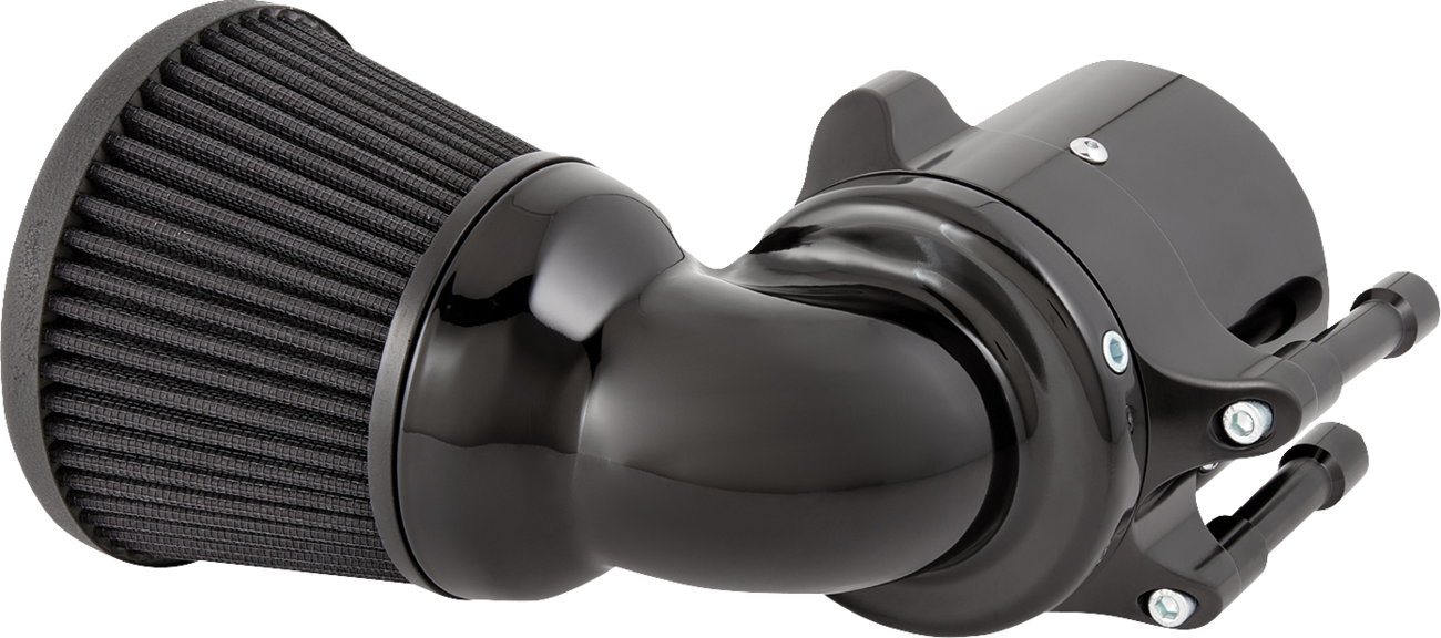 Arlen ness Air Cleaner Kit - Velocity 90° - Black Indian