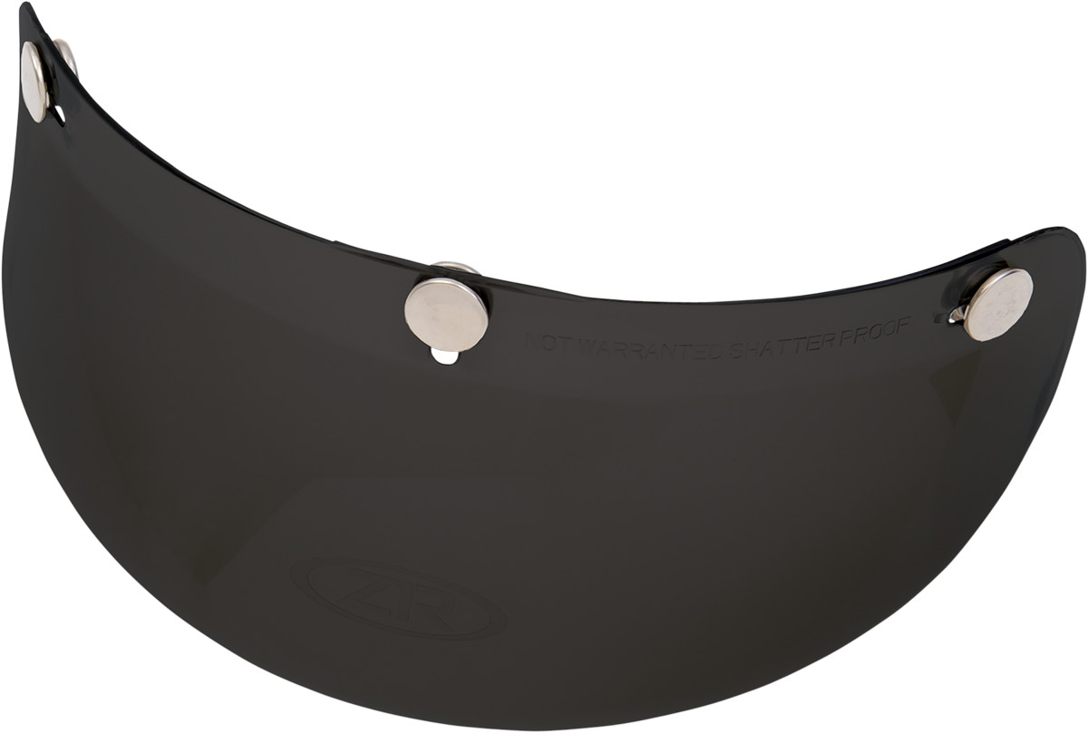 Z1r Jimmy/Drifter/Universal Helmet 3-Snap Bubble Visor