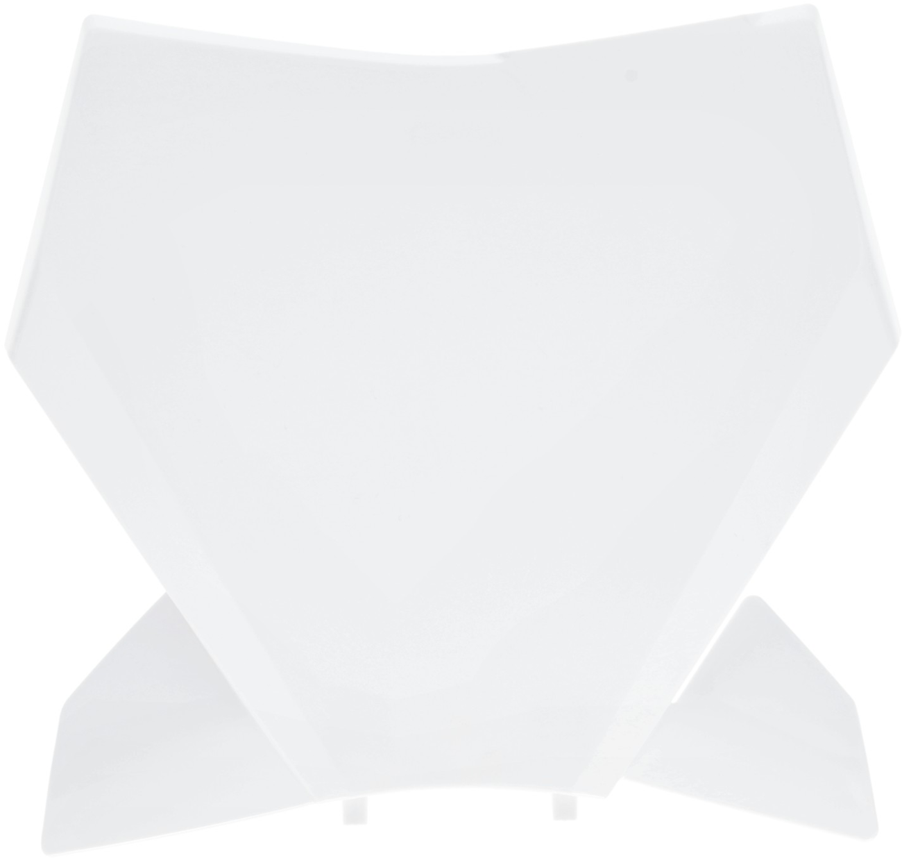 Acerbis Front Number Plate - White - KTM