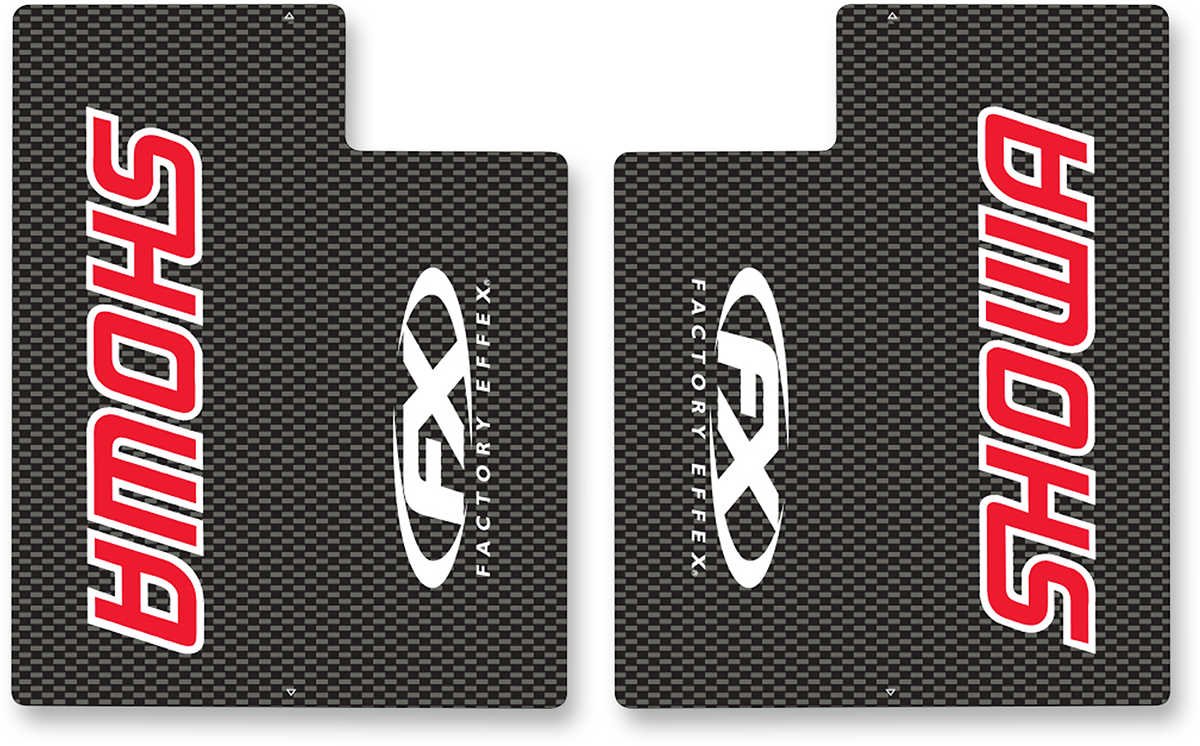Factory effex Full Wrap Carbon Fiber Fork Shields
