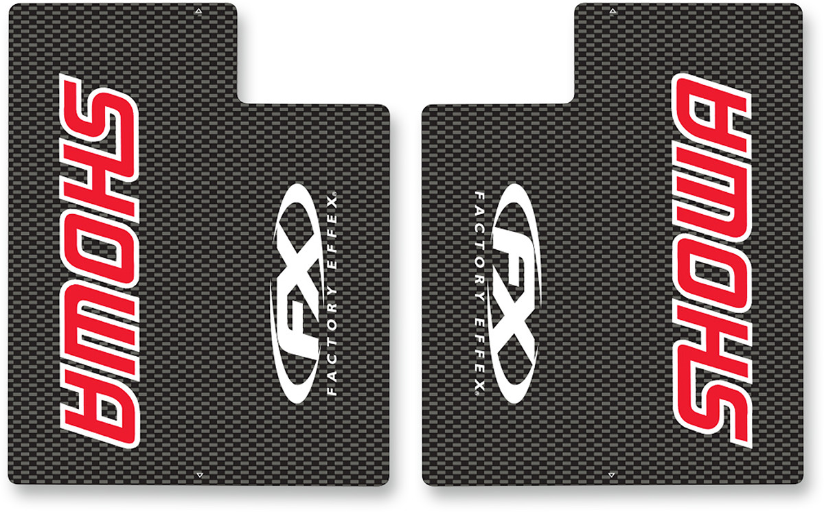 FACTORY EFFEX Full Wrap Carbon Fiber Fork Shields