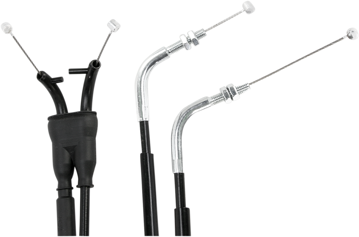 Motion pro Black Vinyl Throttle Cable - Push/Pull - '01-'07 DR-Z250 2001-2007 Suzuki DR-Z250
