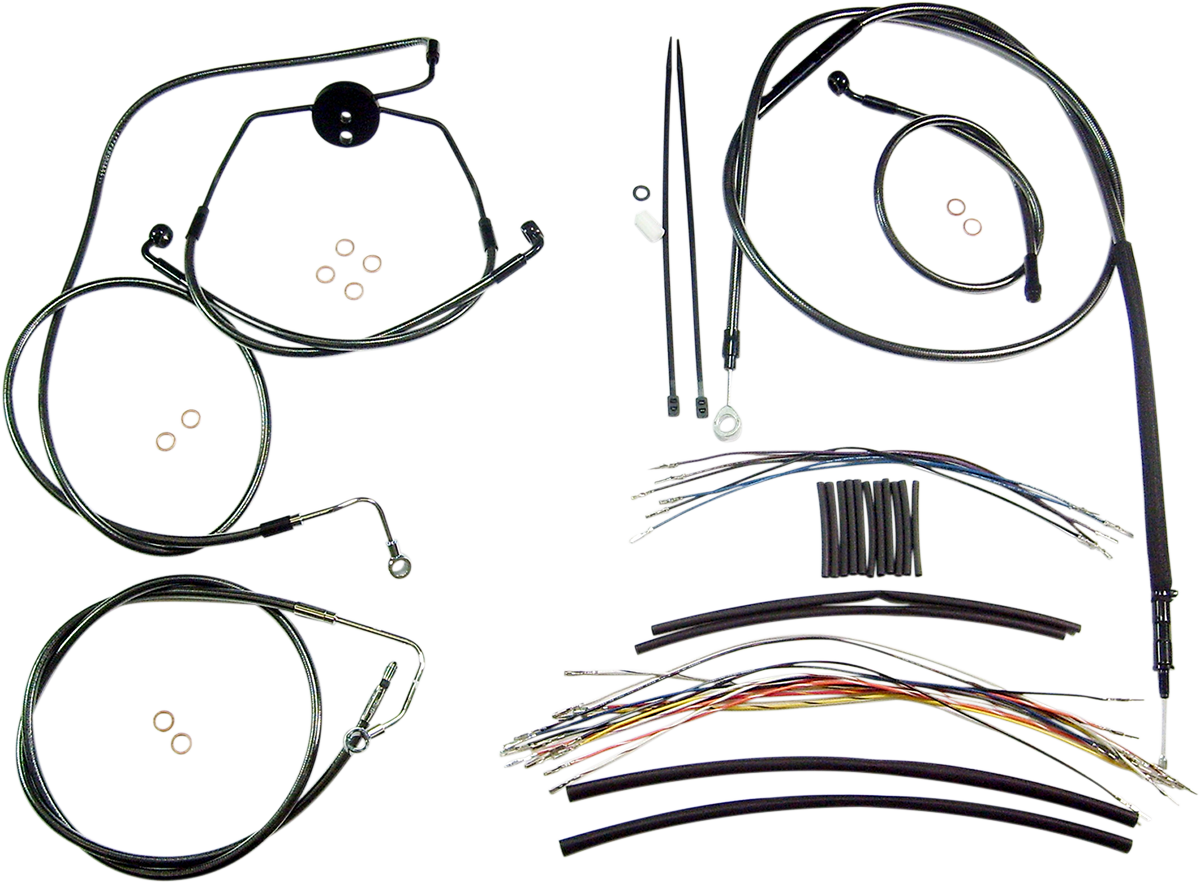 MAGNUM SHIELDING Black Pearl™ Designer Handlebar Installation Kit