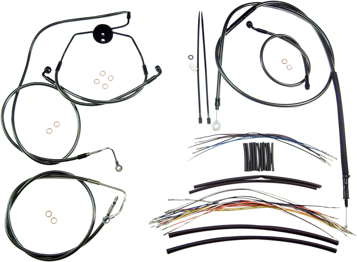 MAGNUM SHIELDING Black Pearl™ Designer Handlebar Installation Kit