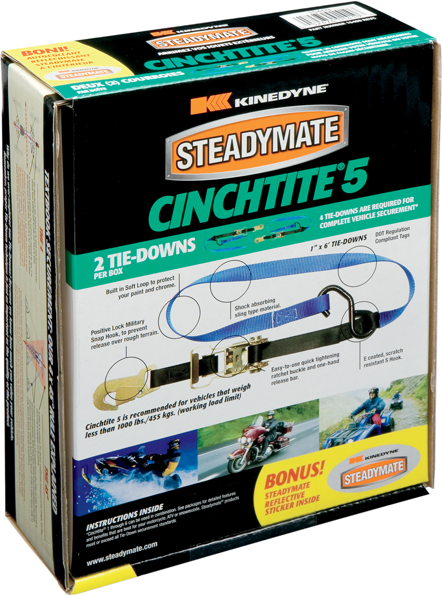 Steadymate Cinchtite 5 Tie-Downs