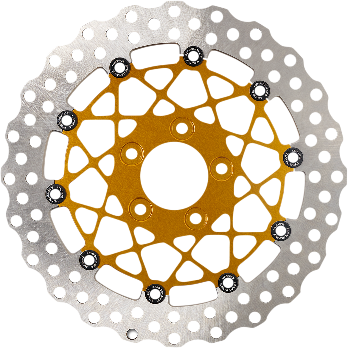 Performance Machine Speedstar 11.8" Floating Front Brake Rotor For Harley 2006-2025