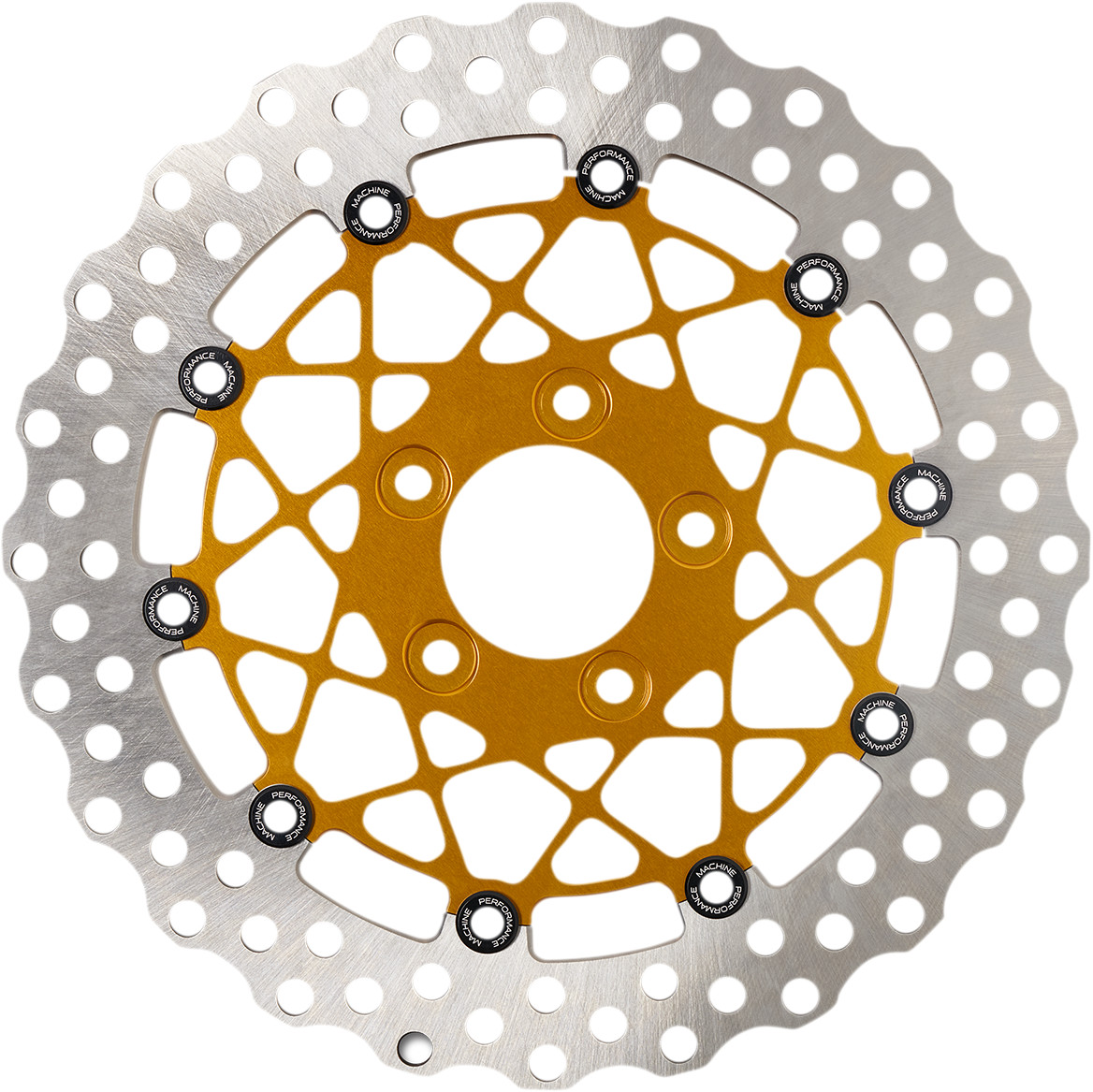 Performance Machine Speedstar 11.8" Floating Front Brake Rotor For Harley 2006-2025