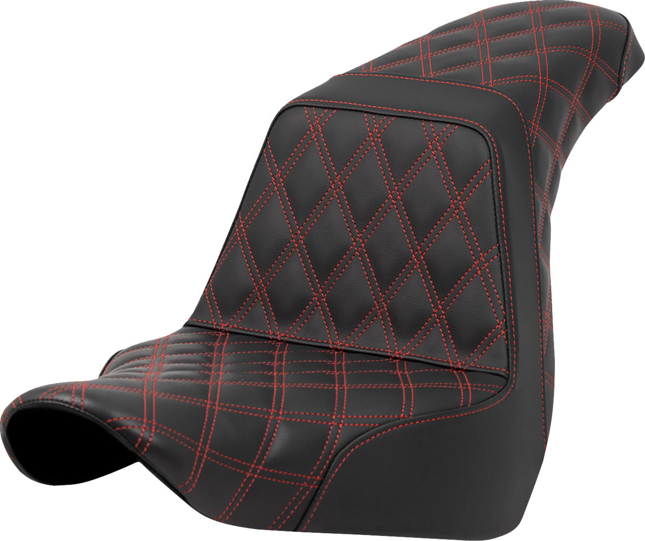 SADDLEMEN Lattice Stitch Step-Up Seat