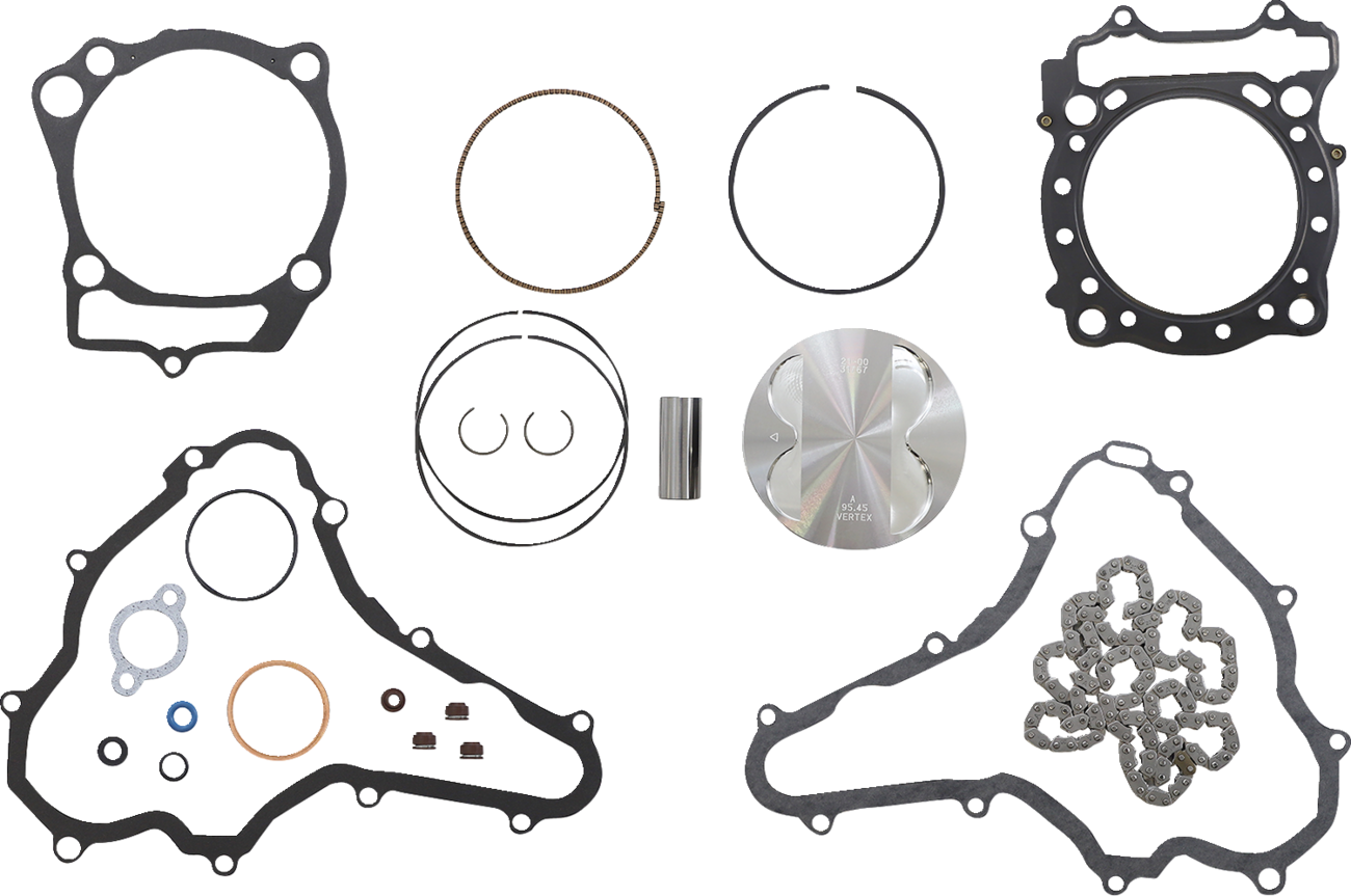 Top End Piston Kit Forged Replica for 4-Stroke