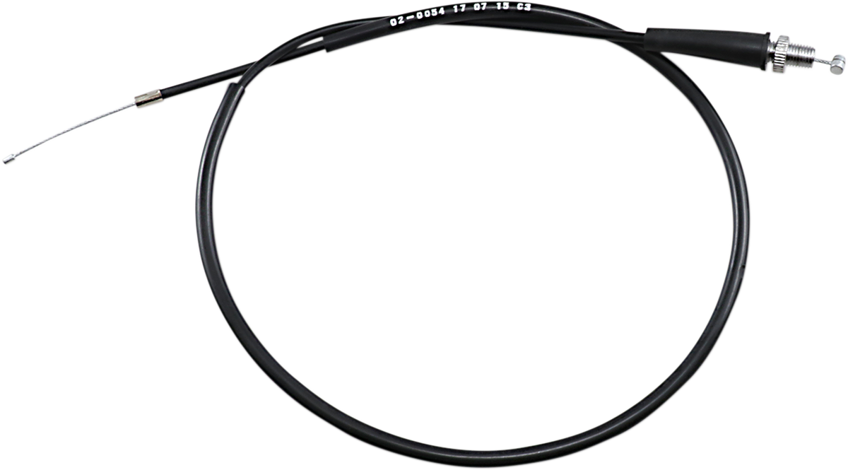 Motion pro Black Vinyl Throttle Cable - Pull - '83-'85 ATC200 1983-1985 Honda ATC200X / 1985-1985 Honda ATC200M / 1985-1985 Honda ATC200S