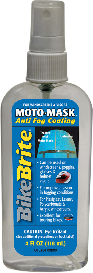 Moto-Mask® Anti-Fog Coating