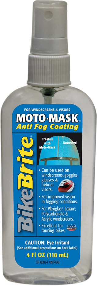 BIKE BRITE Moto-Mask® Anti-Fog Coating