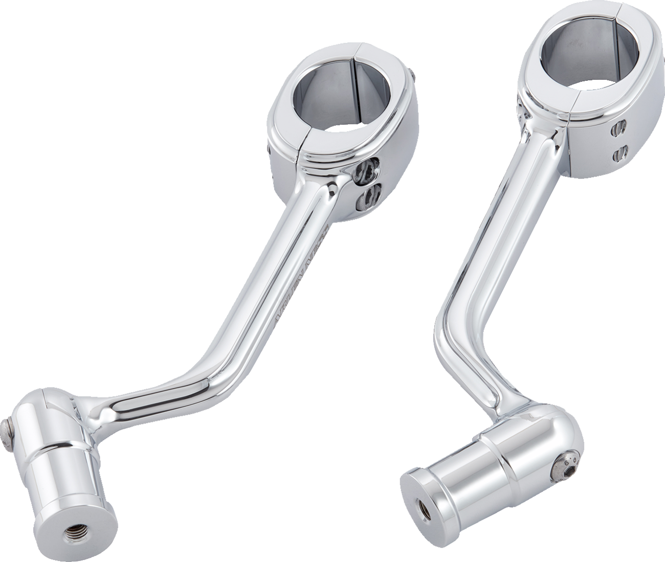 Arlen ness Forged Highway Peg Mounts - Chrome