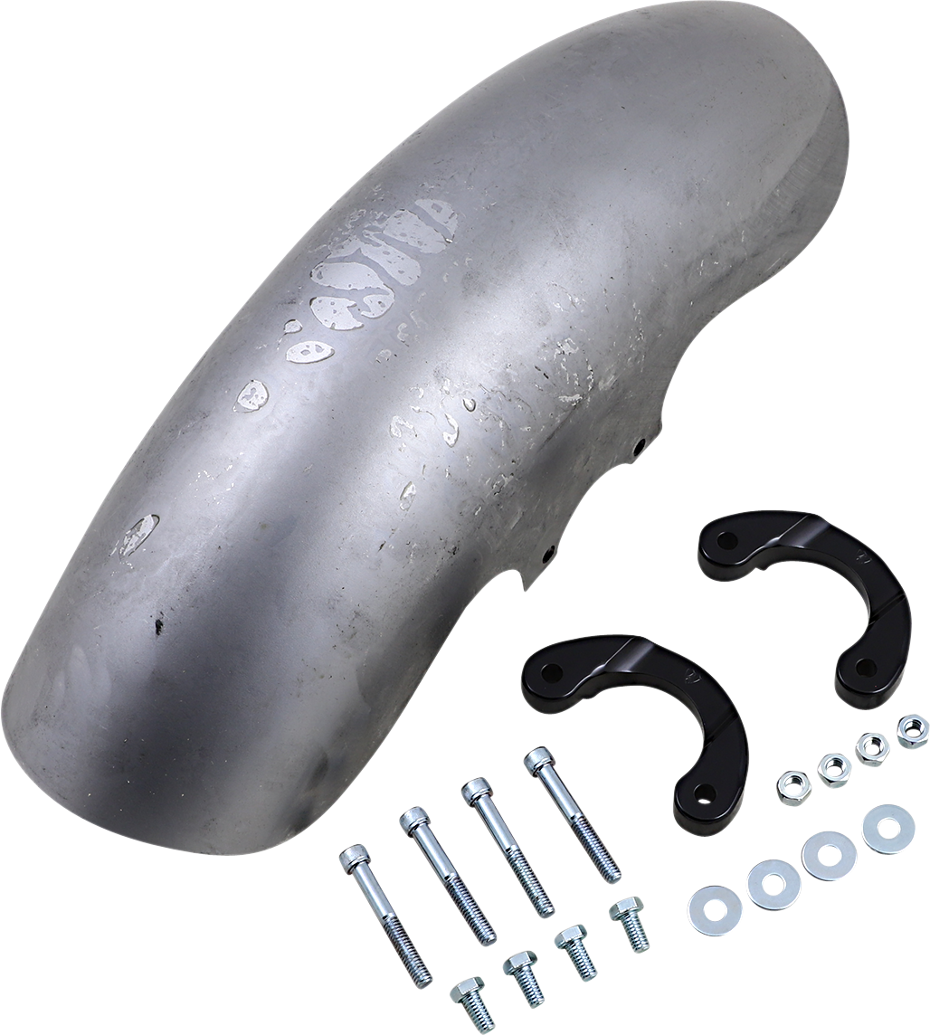 Arlen Ness Pro Short Front Fender 06-730 19in 14-Gauge Steel Harley Electra
