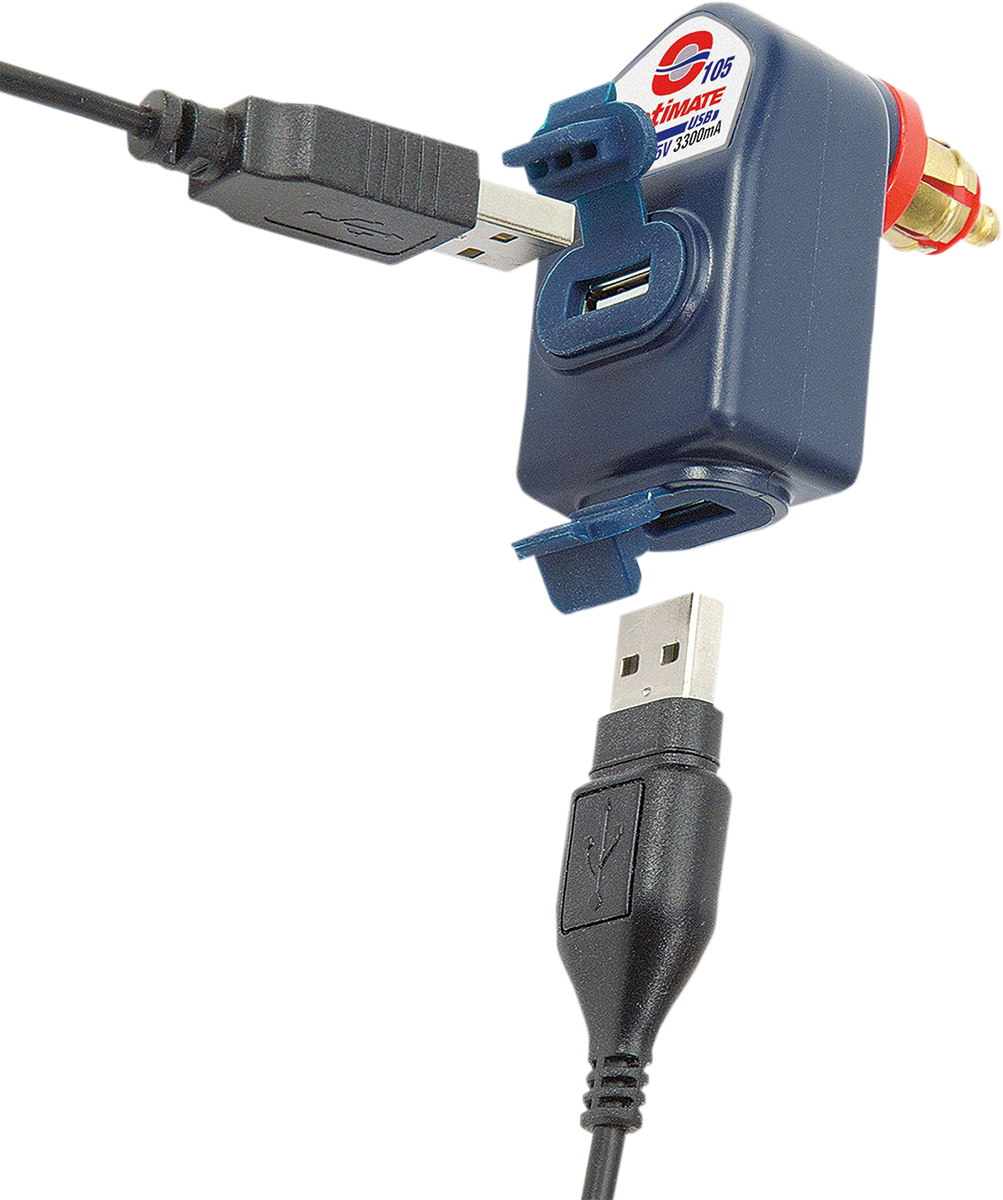 OptiMate™ Dual USB Low Profile Charger