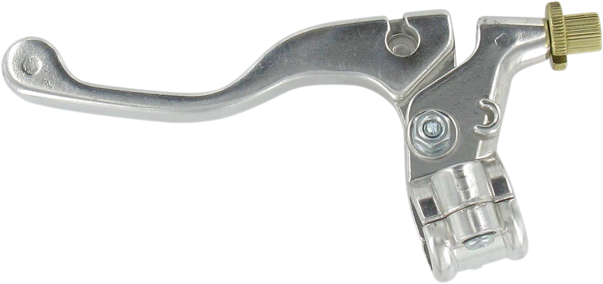 Parts unlimited Lever Assembly - Right Hand - Shorty - Yamaha - Silver