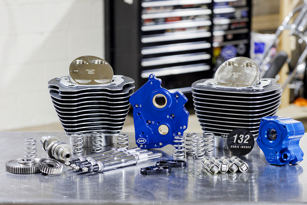 S&S CYCLE 132" Power Package Engine Performance Kit