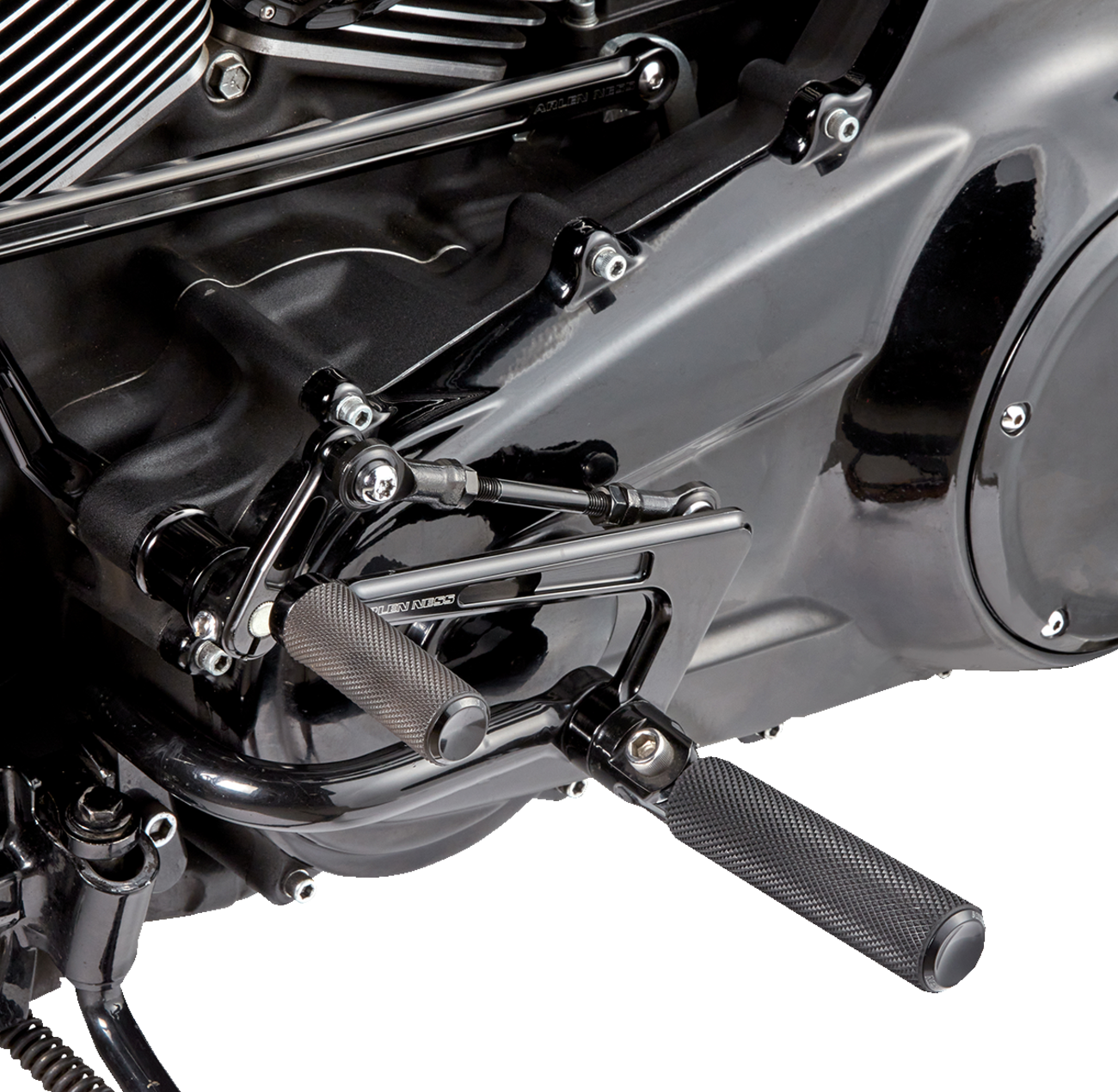 Arlen ness Mid Controls - Black - FL '09-'24 Harley Davidson