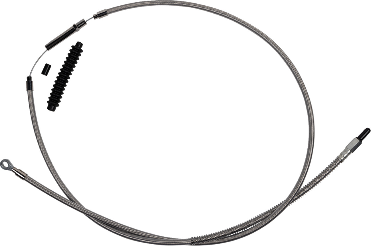 BARNETT High-Efficiency Stainless Steel Clutch Cable for Harley-Davidson