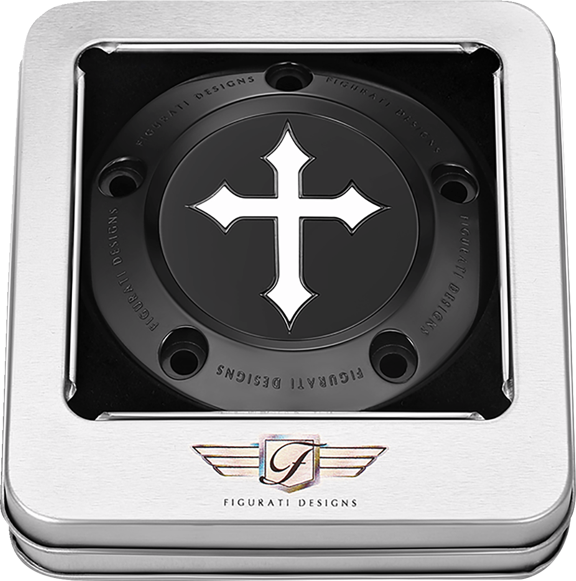 Figurati Designs Cross Timing Cover For Harley Twin Cam 1999-2017