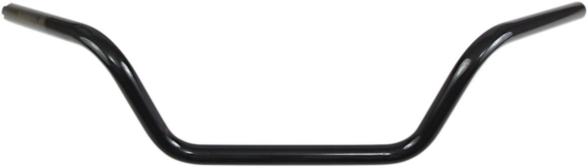 Drag specialties 1" Handlebar - Buckhorn Low - TBW - Black