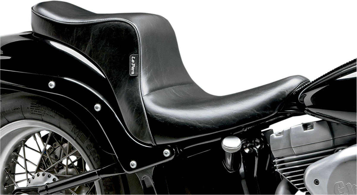 Le pera Cherokee Seat - Smooth - Black - FXST/FLST '06-'17 Harley Davidson
