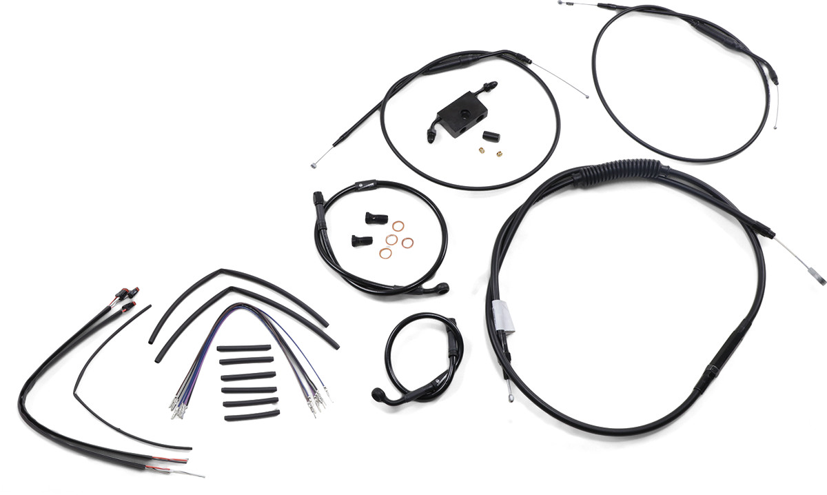 Burly Handlebar Cable Installation Kit For Harley Sportster w/ ABS 2014-2022