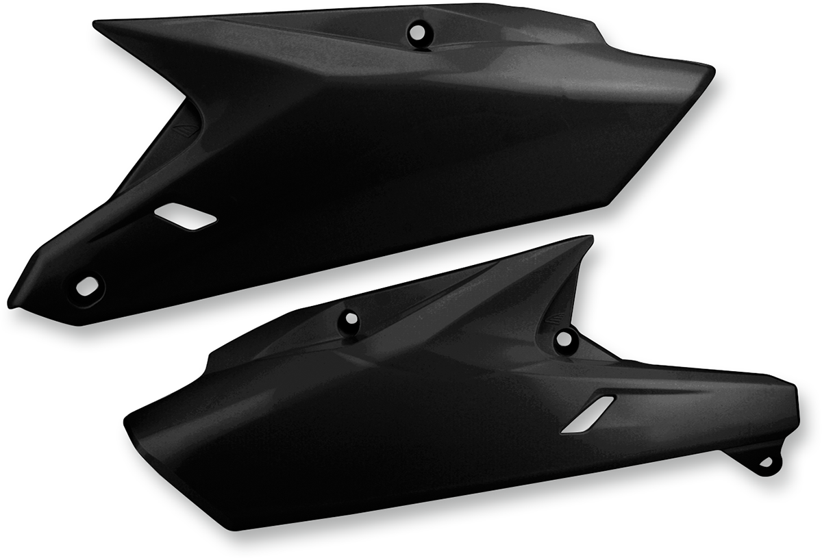 Cycra Side Panels - Black - YZ 250F/FX | 450F 2014-2017 Yamaha YZ450F / 2015-2019 Yamaha YZ250FX / 2014-2018 Yamaha YZ250F