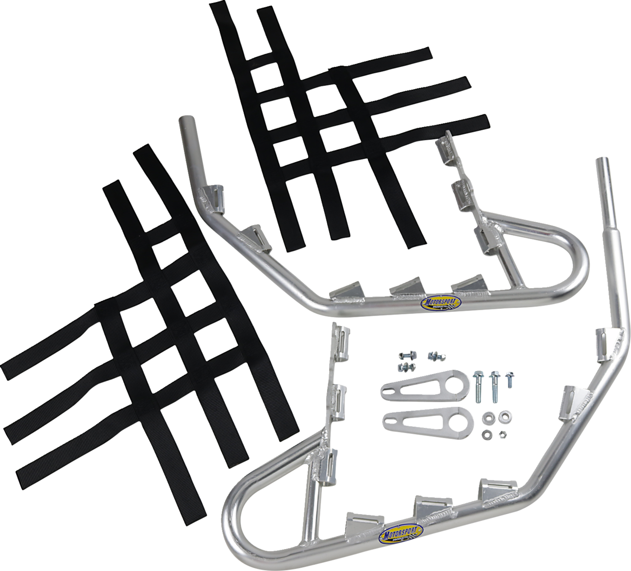 Motorsport products Nerf Bars - YZF 450 - Silver 2009-2024 Yamaha YFZ450R