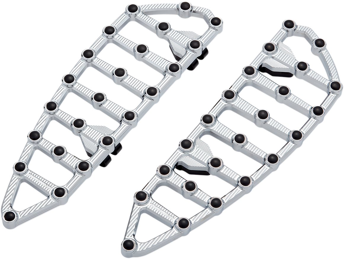 Arlen ness MX Driver Floorboards - Chrome Harley Davidson