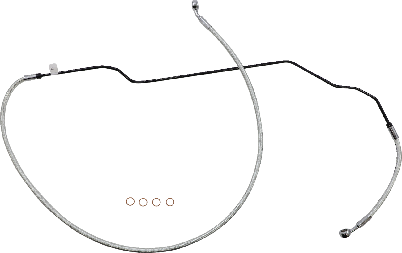 MAGNUM SHIELDING Braided Front Brake Line