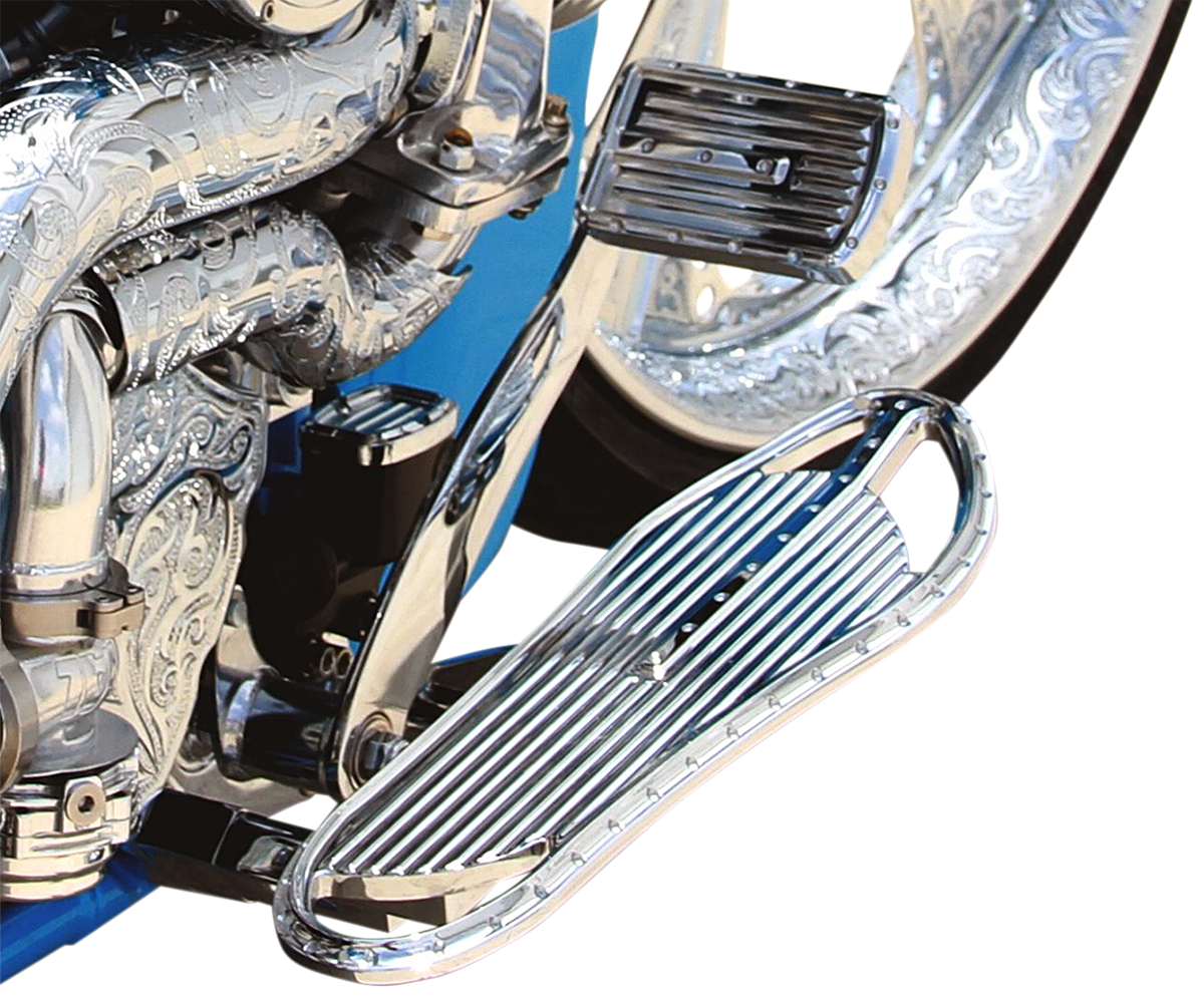 Covingtons Dimpled Driver Floorboards For Harley 1984-2025