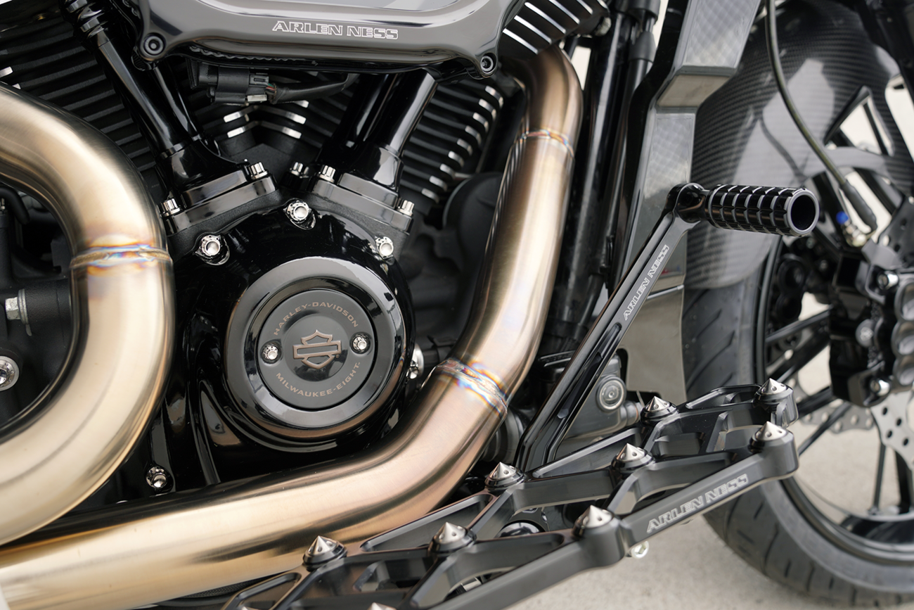 Arlen Ness 12-Point Titanium Cam & Point Cover Bolt Kit For Harley 2017-2025