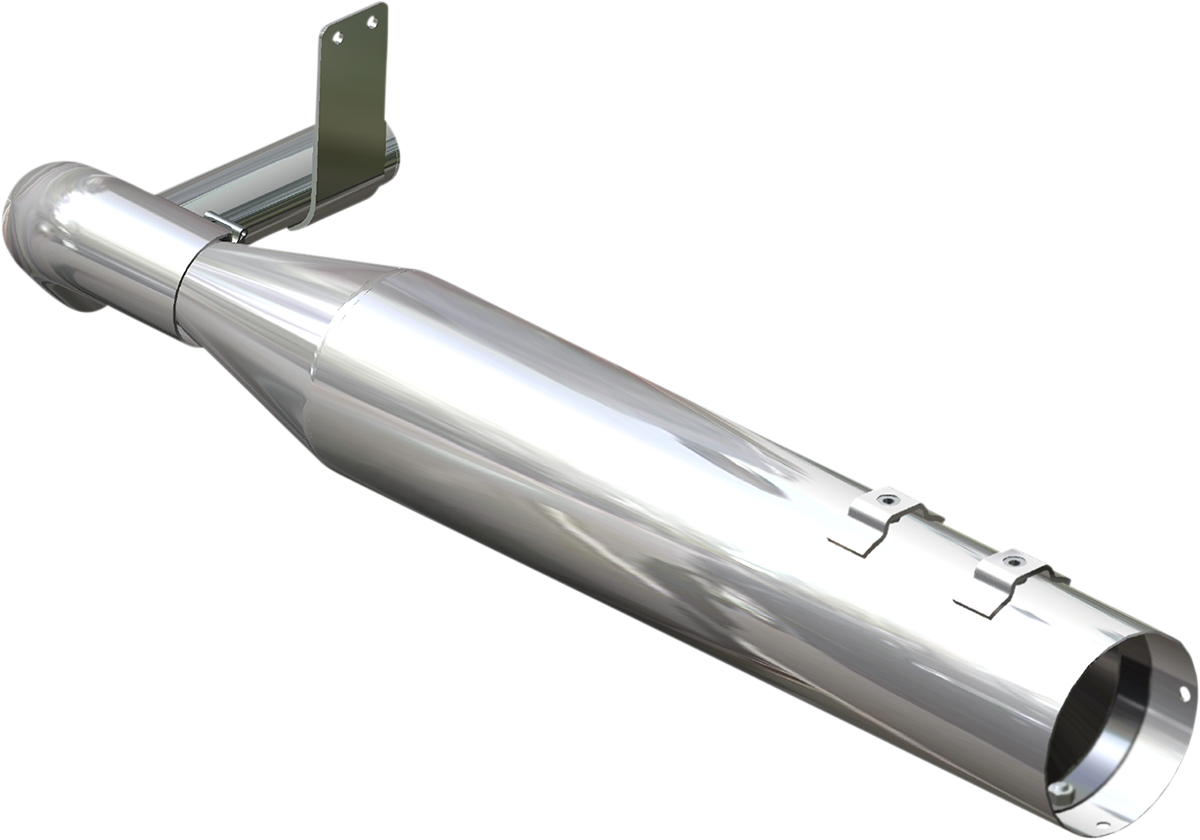 Khrome werks Sidekick Ghost Pipe - Chrome Harley Davidson