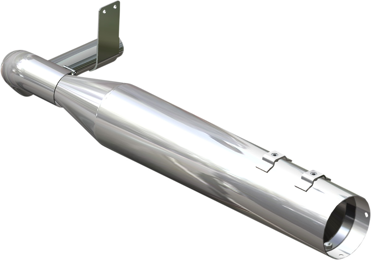 Khrome Werks Sidekick Ghost Pipe For Harley Touring With 2 Into 1 Exhaust