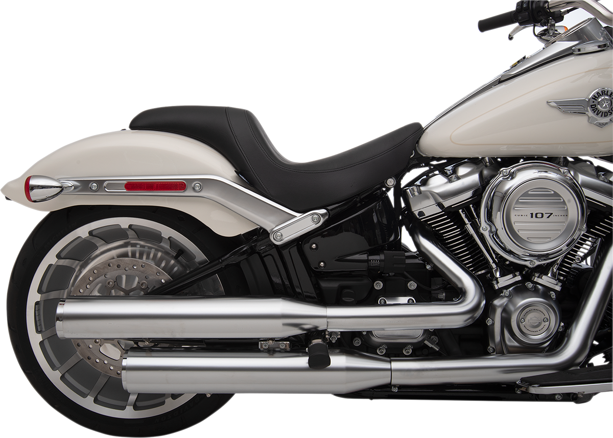 Drag specialties seats Predator Seat - Vinyl - Smooth - FL/FX '18-'25 Harley Davidson