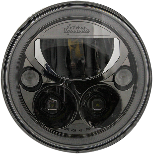 Custom Dynamics LED 7" TruBeam Headlight Insert For Harley 1991-2025