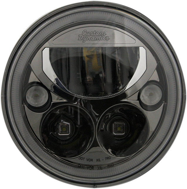 Custom Dynamics LED 7" TruBeam Headlight Insert For Harley 1991-2025