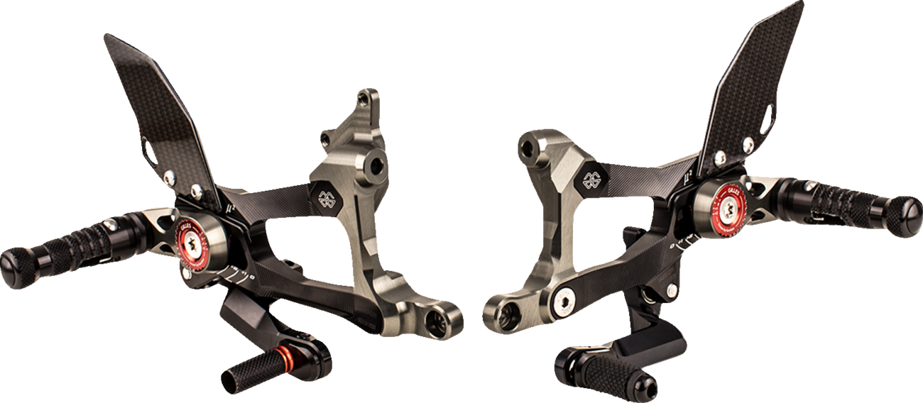 Gilles Tooling MUE2 Rearsets Ducati Panigale V4 2018-2021