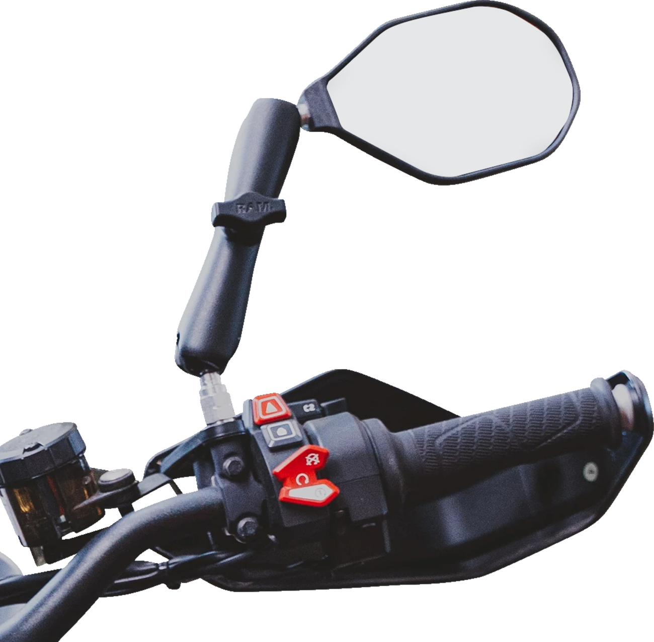 RAM MOUNTS Tough-Mirror™ Right Mirror with Ball