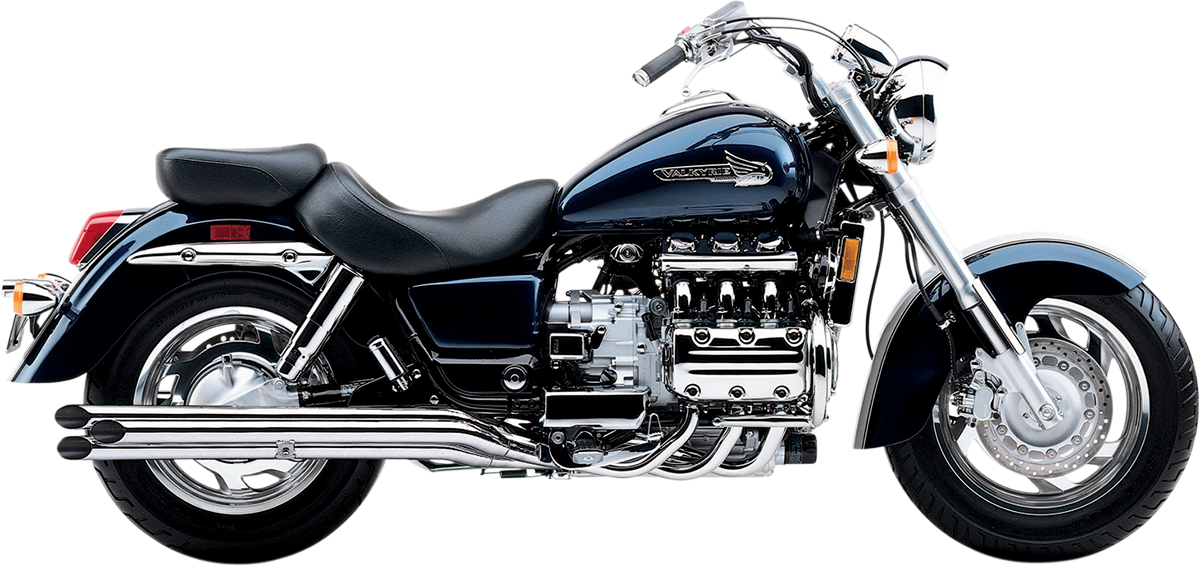 Cobra Boulevard Drag Pipes - Valkyrie 1997-2003 Honda GL1500C/CD Valkyrie / 2001-2003 Honda GL1800C Valkyrie / 1998-2000 Honda GL1500CT Valkyrie Tour