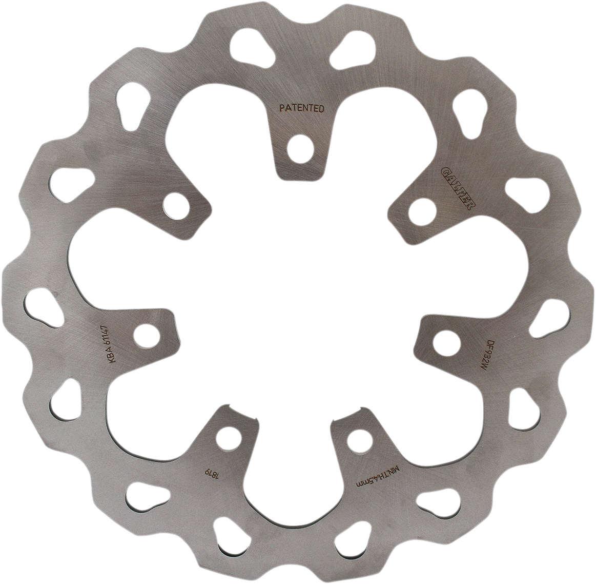Galfer Wave Solid Mount Front 2 Piece Brake Rotor 2009-2016 Harley Touring FLHX