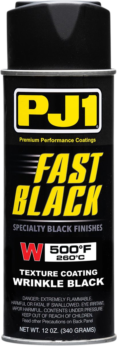 PJ1/VHT Fast Black High Temperature Wrinkle-Finish Spray Paint