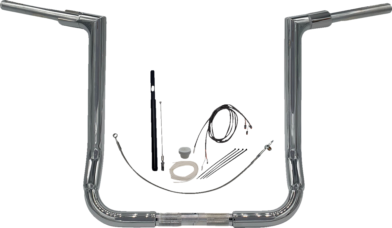 FAT BAGGERS INC. 1-1/2" EZ Install Flat Top Handlebar Kit