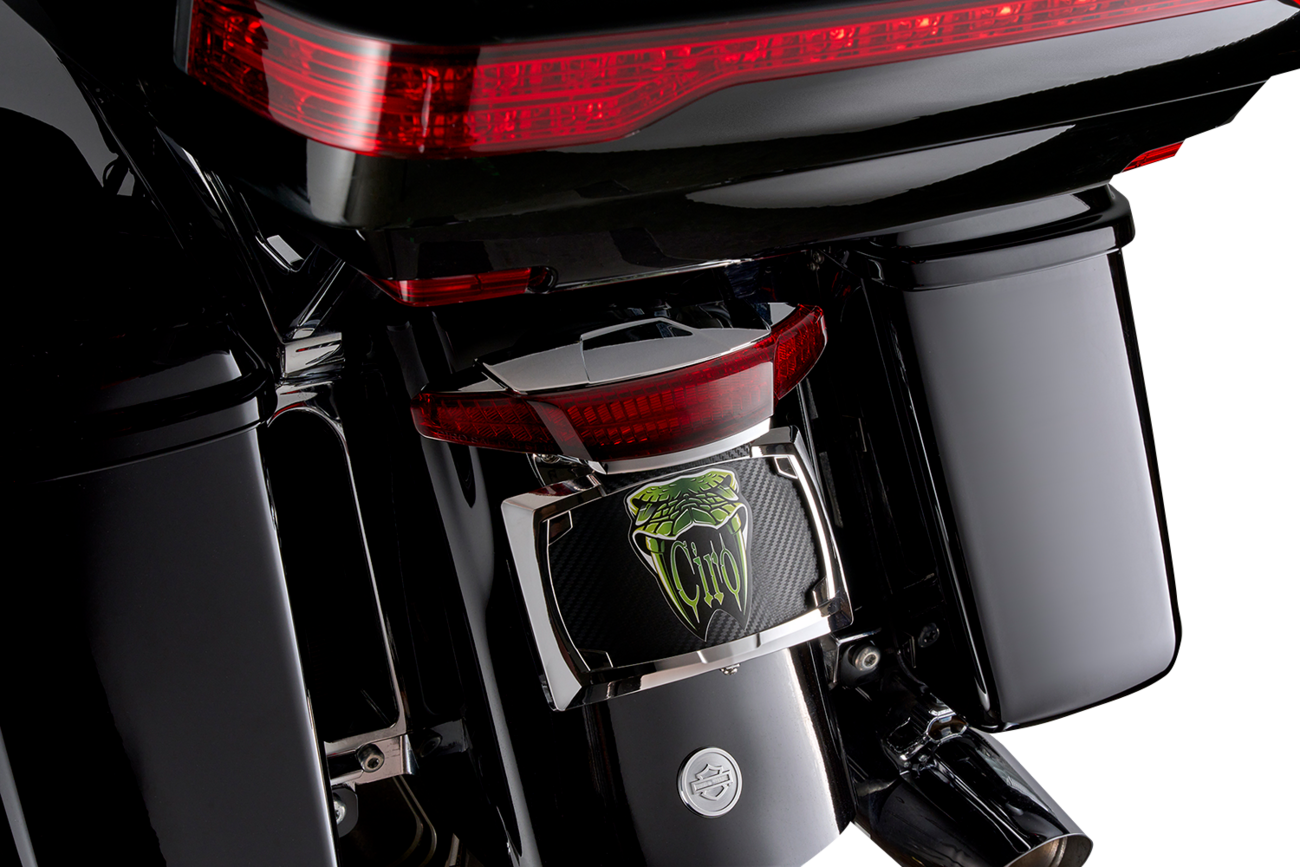 Ciro Latitude Tail Light With LightStrike For Harley Ultra 2014-2024