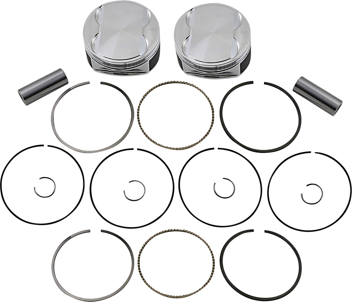 Je pistons Piston Kit - M8 Harley Davidson
