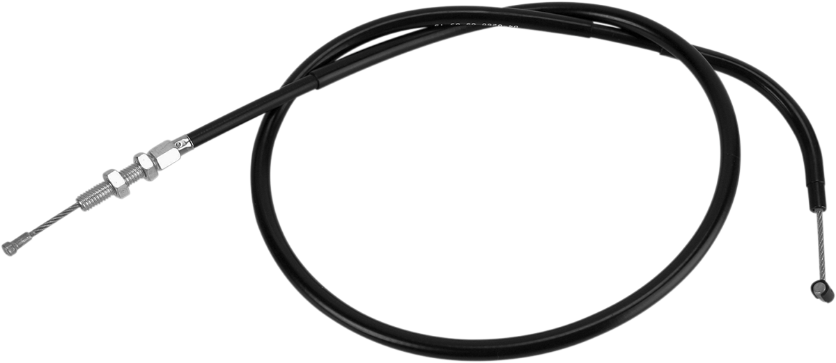 Black Vinyl Clutch Cable
