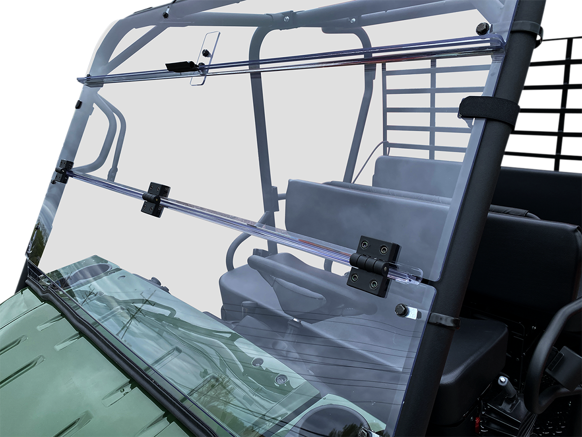 Moose Racing Deluxe Full Folding Windshield
