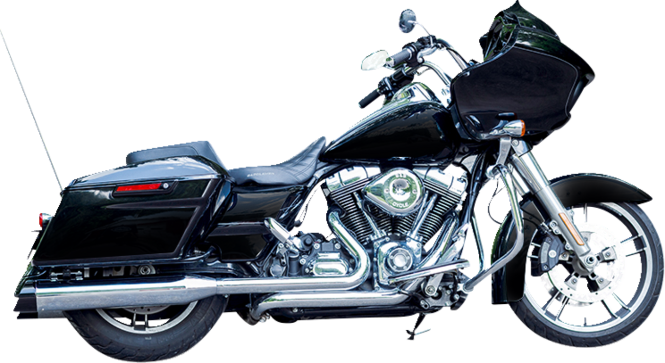 S&S Cycle MK45 4.5" Cutlass Slip-On Mufflers For Harley Touring 1996-2016